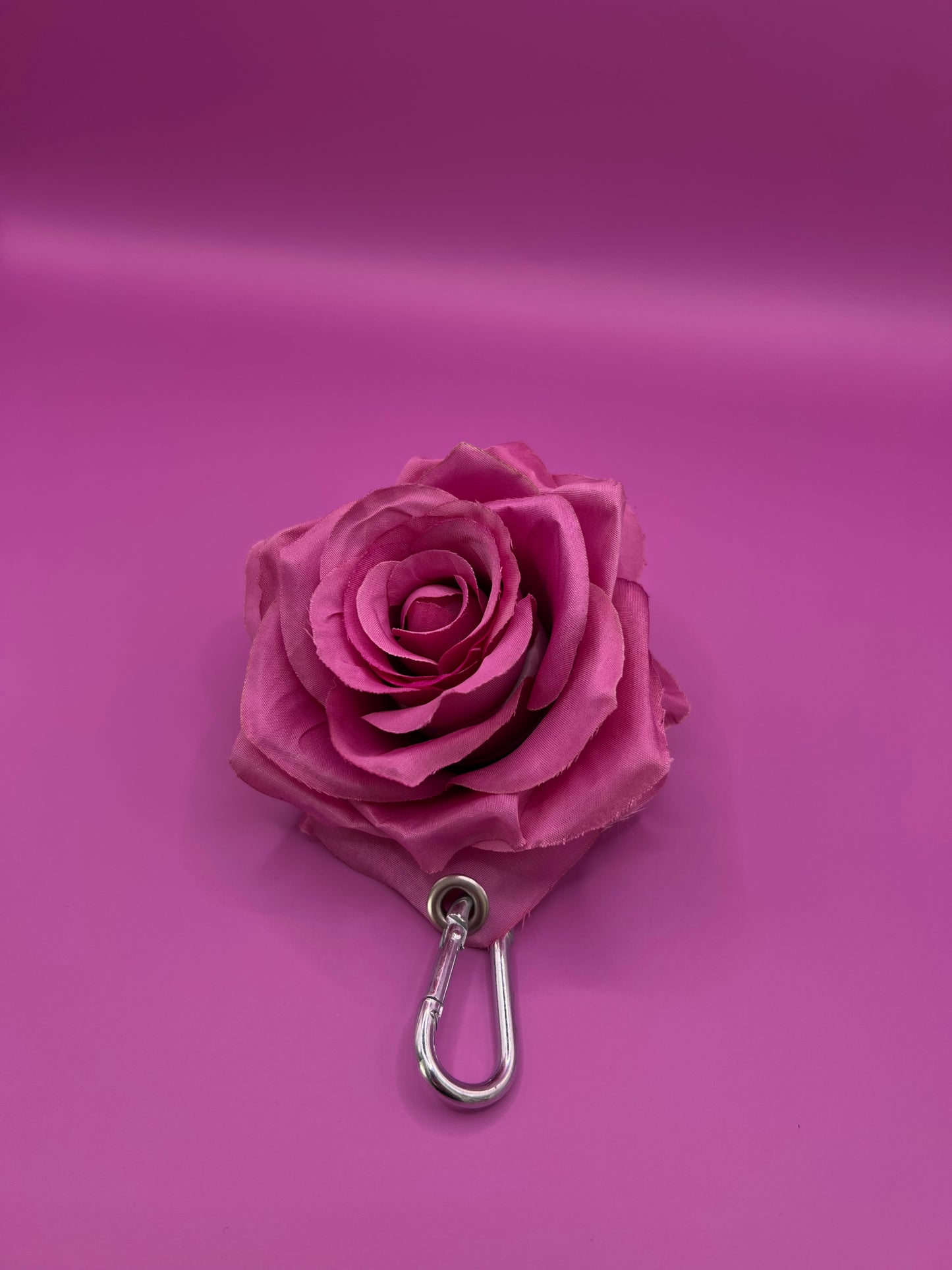 Plain Rose Keychain