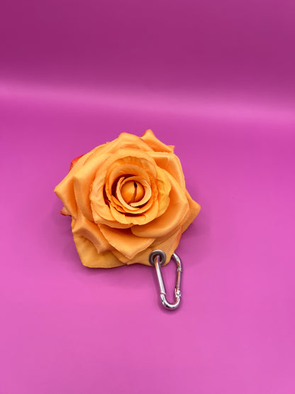 Plain Rose Keychain