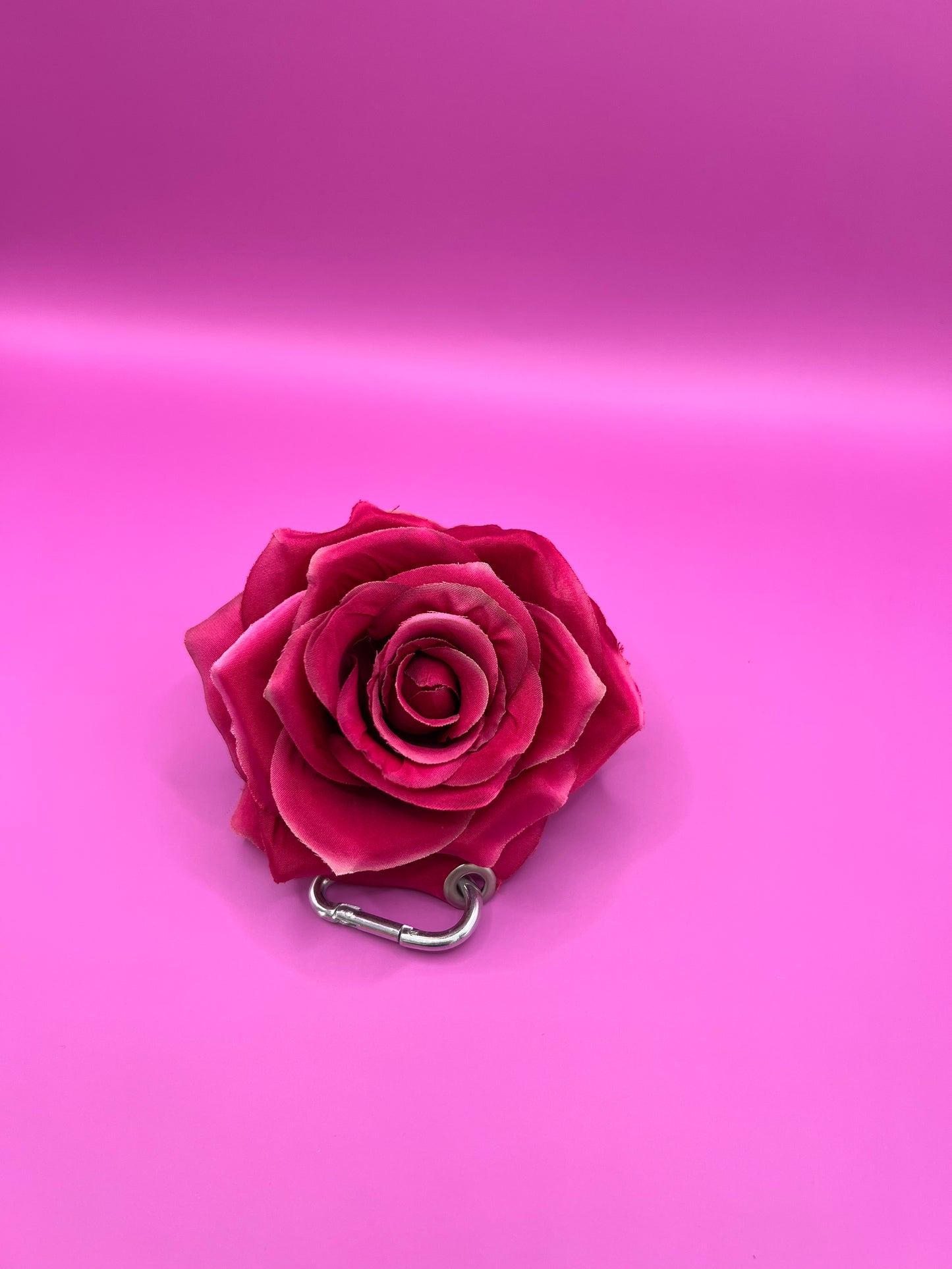 Plain Rose Keychain
